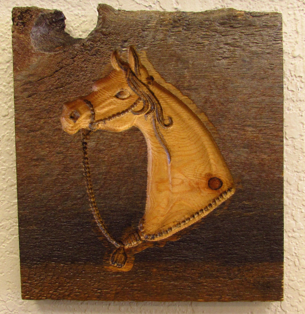 Horse Head - Engraved